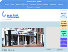 Tablet Screenshot of jgk.nl